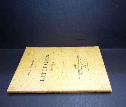 Liturgies intimes. . Verlaine (Paul)