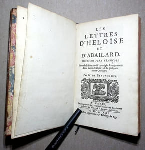 Les lettres dHéloïse et dAbailard, mises en vers françois. Seconde édition revûë, corrigée & augmentée dune lettre dHéloïse, & de quelques autres ouvrages. 