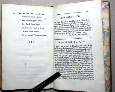 Les lettres dHéloïse et dAbailard, mises en vers françois. Seconde édition revûë, corrigée & augmentée dune lettre dHéloïse, & de quelques autres ouvrages. 