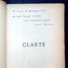 Clart&eacute;. Barbusse (Henri)