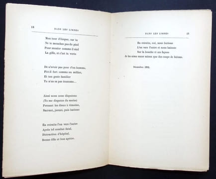 Dans les Limbes.. Verlaine (Paul)