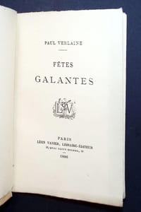 Fêtes Galantes.
