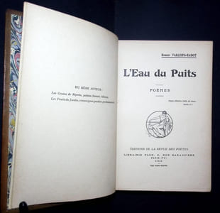 LEau du puits.