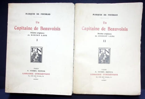 Un capitaine de Beauvoisis [ Dessins originaux de Robert Lanz]. Foudras (Louis Auguste Théodore Marquis de )