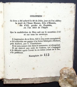 Traité du Mensonge.. Varille (Mathieu) - Jean Chièze.