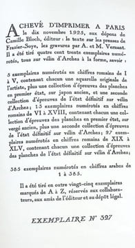 Le songe d'une femme. Roman Familier. Gravures au burin de Jean-Émile Laboureur.. Gourmont ( Rémy de )