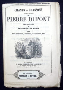 Chants et Chansons de Pierre Dupont [Notice sur P. Dupont]