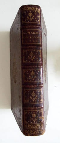 Almanach de la ville de Lyon pour l'Année 1768.