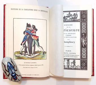 Histoire de la caricature sous la république l'empire et la restauration.