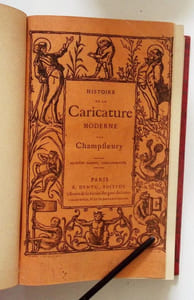 Histoire de la caricature moderne. Deuxième édition, très augmentée. 