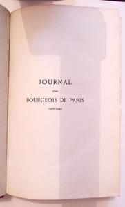 Journal d'un bourgeois de Paris, 14051449, publié d'après les manuscrits de Rome et de Paris.