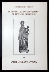 Saint-Laurent-D'Agny. Préinventaire des monuments et richesses artistiques.