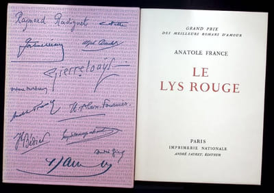 Le lys rouge.