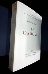 Le lys rouge.