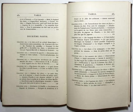Les chats. Histoire, moeurs, observations, anecdotes.. Champfleury (Jules François Félix Husson)