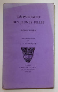L'appartement des jeunes Filles.