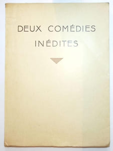 Coeur de Bronze, "Cur de bronze", comédie en un acte.Une leçon de Monsieur Fleurant.