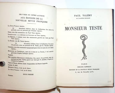 Monsieur Teste. 