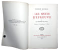 Les nuits d'&eacute;preuve - La m&eacute;moire de l'&eacute;tat. . Maurras (Charles)