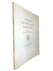 Baudelaire et Sainte-Beuve.