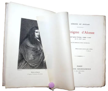 L'énigme d'Alceste. Nouvel aperçu historique, critique et moral sur le XVIIe. siècle. 