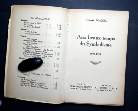 Auw beaux temps du symbolisme 1890-1895. . Mazel (Henry)