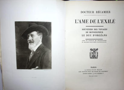 L'Ame de l'Exilé - Souvenirs des voyages de Monseigneur le duc d'Orléans.