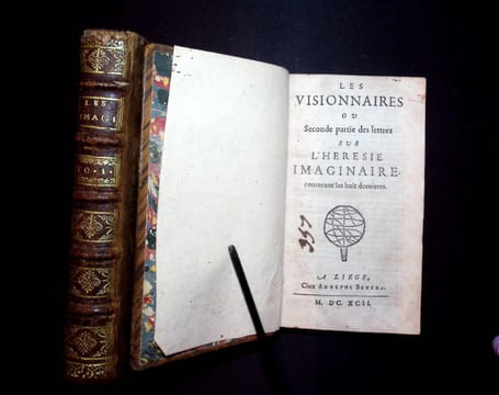  Les imaginaires ou lettres sur l'hérésie imaginaire.. Nicolle ( Pierre) [ Sr de Damvilliers]
