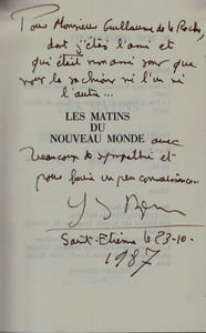 Les matins du Nouveau Monde.