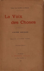 La Voix des choses.