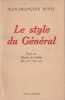 Le Style Du Général - Essai sur Charles De Gaulle, mai 1958-juin 1959. Revel  Jean François
