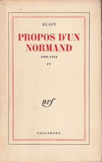 Propos d'un Normand - Tome IV - 1906-1914 .