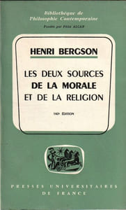 Les deux sources de la morale et de la religion. 