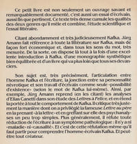 Franz Kafka Une étude sur l'artiste