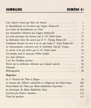 Tibet une Culture en exil. Marc De Smedt Dalaï Lama - Dagpo Rimpoché...