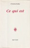 Ce Qui Est. Hubin Christian