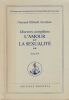 L'Amour et la sexualit&eacute; [uvres Compl&egrave;tes Tome XV]. A&iuml;vanhov (Omraam Mikha&euml;l)