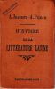 Histoire de la litt&eacute;rature Latine. Jeanroy A  Puech A.