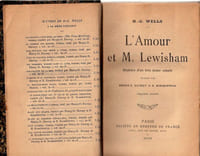 L'Amour et Mr Lewisham Histoire d'un très jeune couple