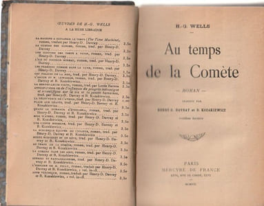 Au Temps De La Comète