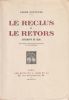 Le reclus et le retors Gourmond et Gide avec 16 lithographies originales et un frontispice.. Rouveyre  André