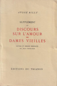 Supplément au Discours sur l'amour des dames vieilles.