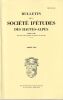 Bulletin de la soci&eacute;t&eacute; des hautes Alpes - ANNEE 1994. Chauvet  Pierre  Pons Paul.