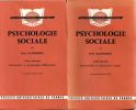 Psychologie Sociale - TOME I : Motivation et psychologie différentielle - TOME II : Personnalité et interaction sociale.. KLINEBERG Otto