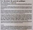 Les Doctrines du pouvoir politique - Du totalitarisme &agrave; la d&eacute;mocratie .. Richard Michel