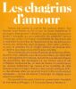 Les Chagrins D'Amour. Cressange Jeanne