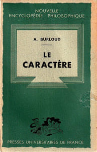 LE CARACTÈRE.