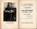 L'Aventure de Jean Paul Toulet  Gentilhomme de lettres.. Dyssord Jacques