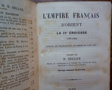 L' empire français dOrient - La IVè croisade