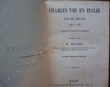 Charles VIII en Italie- Fin du rêgre (1492-1498)